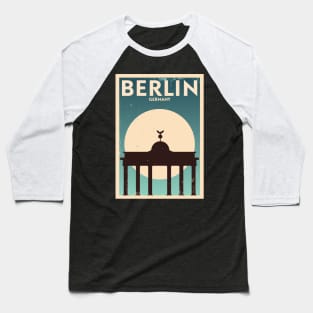 Berlin Poster Design Baseball T-Shirt